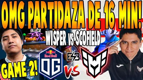 Og Vs Heroic Game Bo Timado Wisper Vs K Hector Scofield