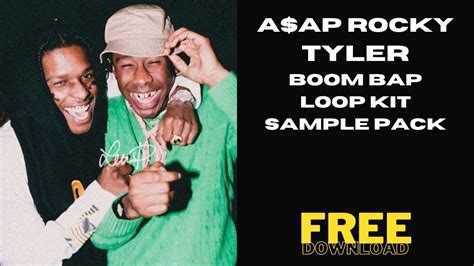 Asap Rocky Tyler The Creator Boom Bap Loop Kitsample Pack 2023