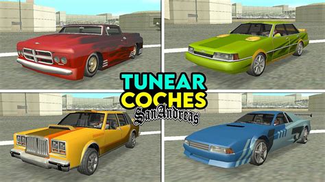 10 FORMAS De TUNEAR AUTOS En GTA San Andreas Con Mods YouTube