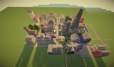 European City Minecraft Map