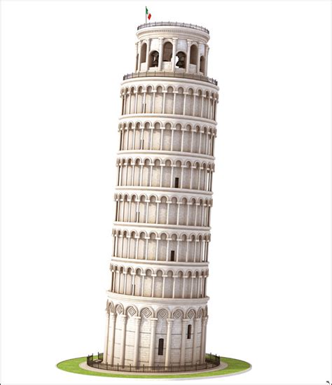 Pisa Tower 3D Model TurboSquid 1224406