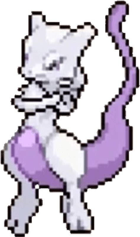 Transparent Sprites Mewtwo Mewtwo Sprite Png Free Transparent Png