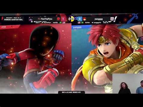 Firethepyro Mii Brawler Vs Yungggg Roy A R Cade Series