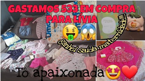 Comprei Roupas Para L Via Perfume Mam E Beb Colch O De Ber O Ganhei