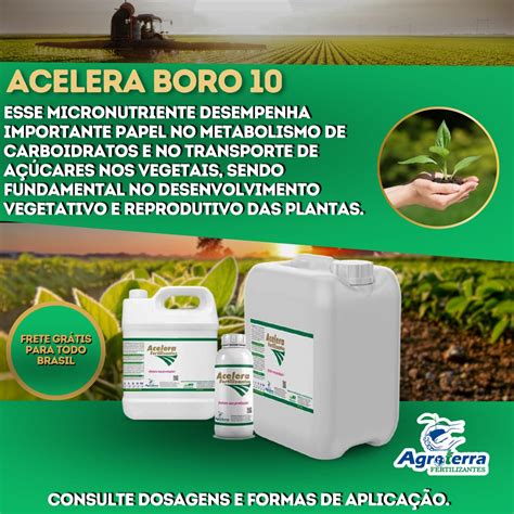 Gr O Forte Fertilizantes Acelera Boro