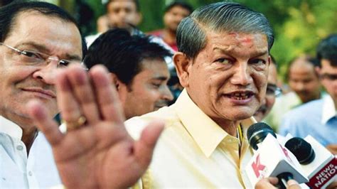 Tension Between Congress And Bjp After Cbi Summons Rawat Over Sting