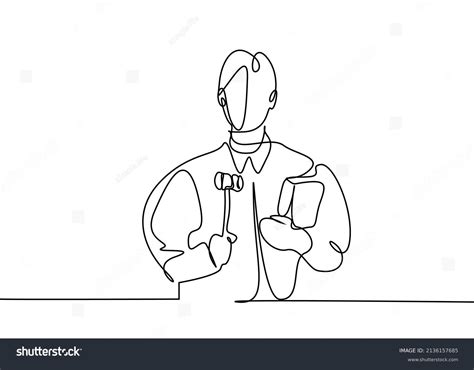 16,986 Lawyer Drawing Images, Stock Photos, and Vectors | Shutterstock