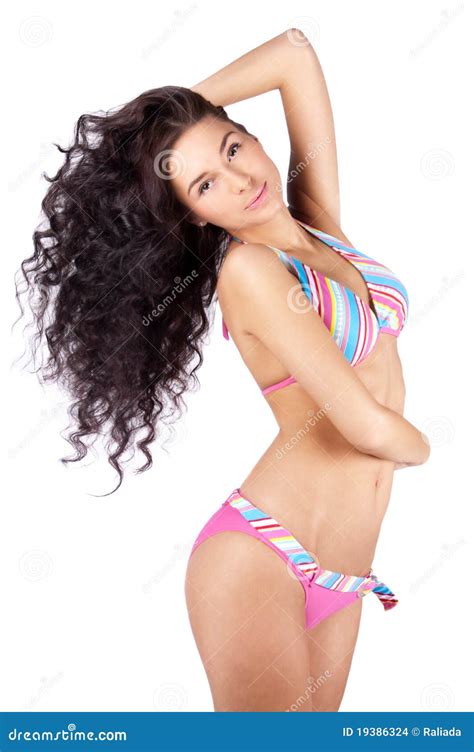 Giovane Donna Sexy In Bikini Fotografia Stock Immagine Di Modello