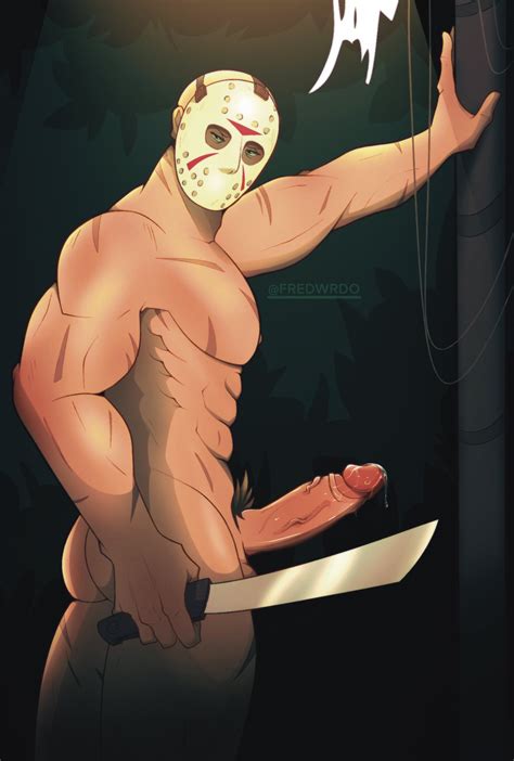 Rule 34 Balls Bara Boner Erection Fredwrdoo Friday The 13th Gay Hockey Mask Jason Voorhees