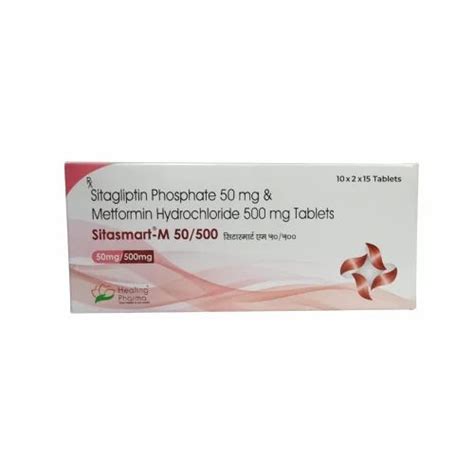 Sitasmart M 50 500 Sitagliptin Phosphate 50 Mg And Metformin