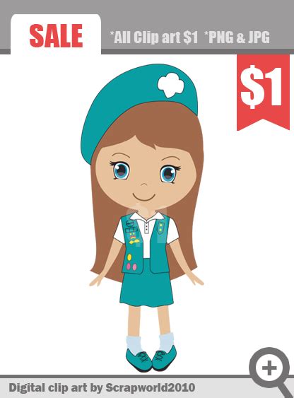 Daisy Girl Scout Clip Art Free Clip Art Library