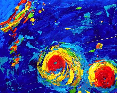 Hurricane Irma Massive Storm Bears Down On Florida Oil Painting By