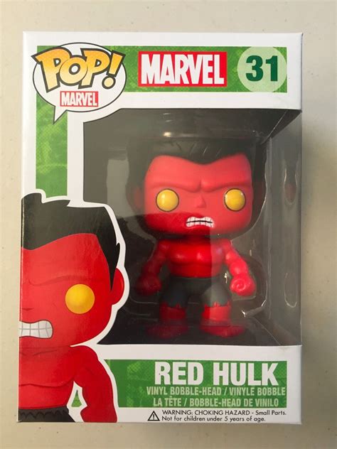 FUNKO POP Marvel Red Hulk 31 Logan Store