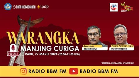 WARANGKA MANJING CURIGA Bagus Suratyo Triyanto Hapsoro Radio