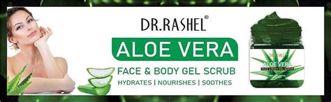 Buy Dr Rashel Aloe Vera Face And Body Gel Scrub For Men And Women All Skin