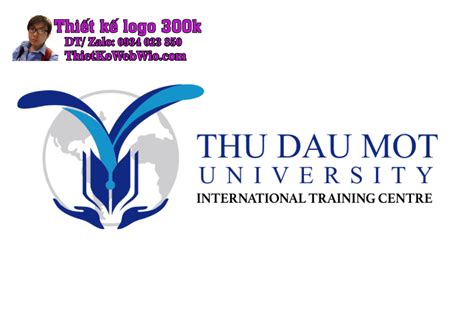 logo dai hoc thu dau mot gia    dep chuyen nghiep wio