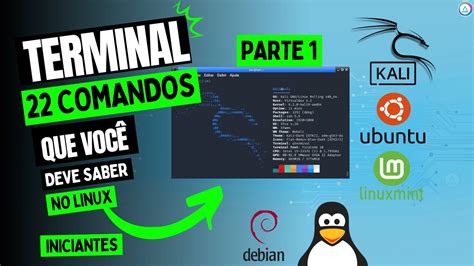 Comandos Do Terminal Linux Para Iniciantes E Para Concursos Parte