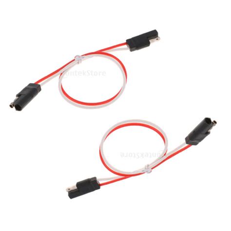 Quick Disconnect Wire Harness 2 Pin Sae Connector 10 Gauge X2 Ebay