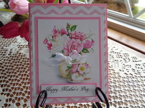 Mothers Day Card Mothers Day For Mom Mum Bouquet Of Etsy Mothers