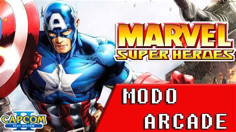 Podria Hacer Esto Todo El Dia Marvel Super Heroes Modo Arcade