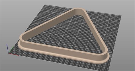 Standard 2 1/4 inch ball size pool rack by adrianni | Download free STL model | Printables.com