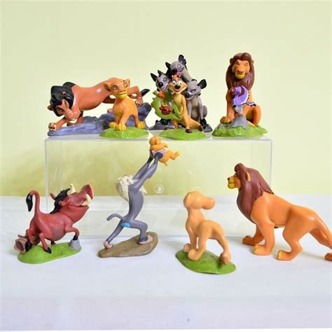 9pcs Set The Lion King Simba Nala Timon Model Figure PVC Action Figures