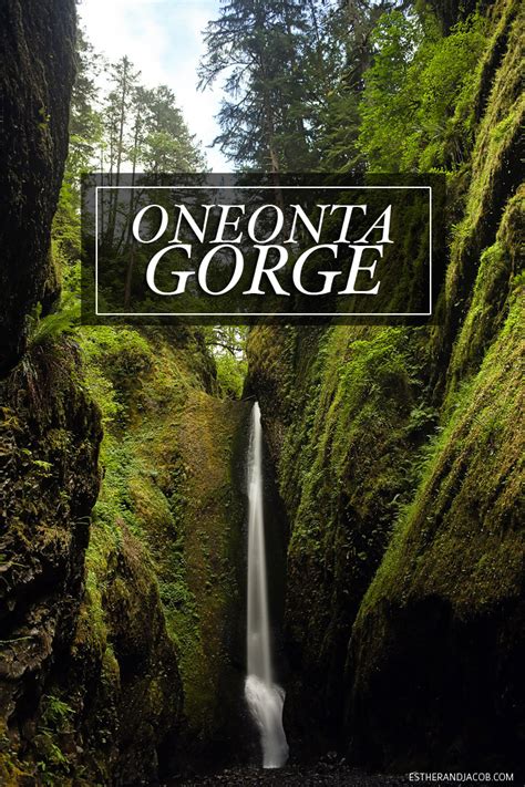 The Oneonta Gorge Hike to Lower Oneonta Falls » Local Adventurer