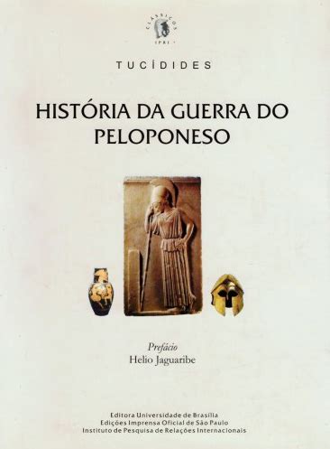 Lista de Livros História da Guerra do Peloponeso Livros primeiro e