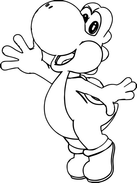 Yoshi Coloring Pages 50 Best Images Free Printable Porn Sex Picture