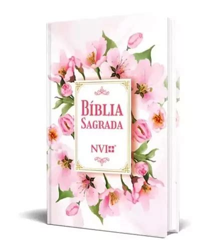 B Blia Sagrada Feminina Flores Capa Dura Nvi Slim Flowers