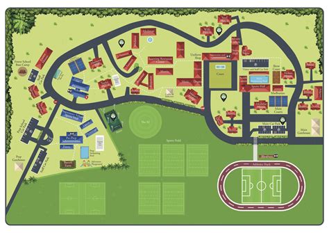 Marlborough College Campus Map