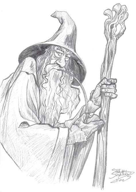 Lord Of The Rings Character Drawing