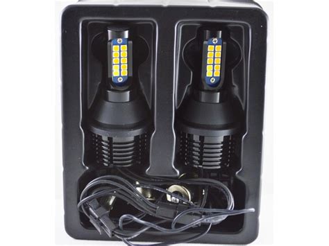 Установочный комплект ДХО и Поворот SLP LED с цоколем 1156(PY21W ...