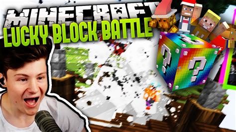 Minecraft LUCKY BLOCK BATTLE 1 Dner YouTube