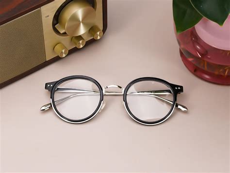 Maria - Round Black Glasses for Men & Women - Lensmart