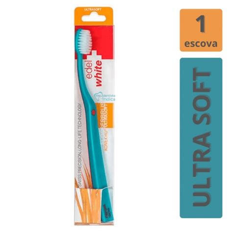 Escova Dental Ultra Soft Edel White Submarino