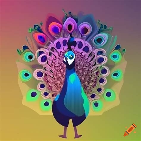 Share More Than 192 Peacock Face Drawing Best Nanoginkgobiloba Vn