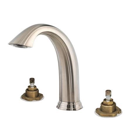 Pfister Santiago 2 Handle High Arc Deck Mount Roman Tub Faucet Trim Kit In Tuscan Bronze Valve