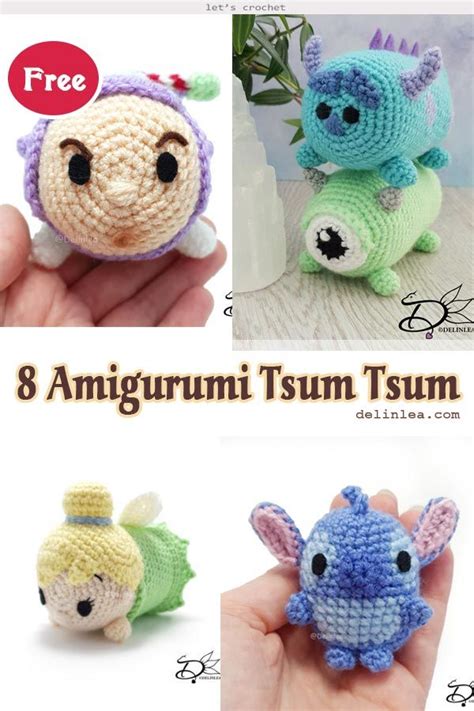 Amigurumi Tsum Tsum Crochet Free Pattern Tricot Et Crochet Doudou