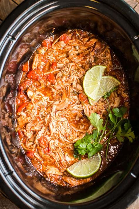 Slow Cooker Homemade Salsa Chicken The Magical Slow Cooker