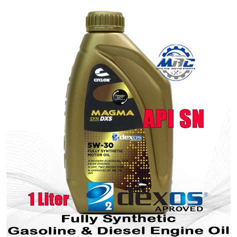 Cyclon Magma Syn Dxs W Fully Synthetic Motor Oil For Gasoline And