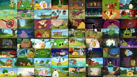 Angry Birds Toons 64 серии сразу Angry Birds Toons 64 Series At Once Youtube