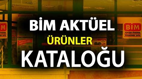 Yarın raflarda BİM aktüel kataloğu 6 Ekim 2023 Cuma Bu cuma BİM aktüel