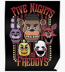 Fnaf Puppet Posters Redbubble