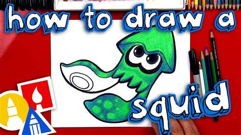 How To Draw Splatoon Inkling Squid 🦑 Youtube