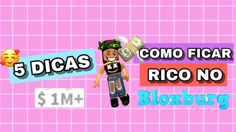 Como Ficar Rico No Bloxburg Dicas Cherry G Mer Youtube