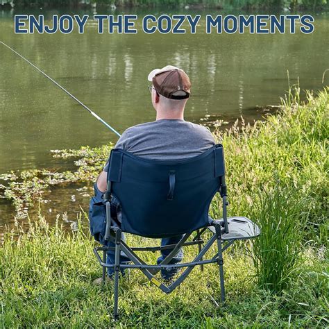Heavy Duty Camping Chair with Compact Size, Portable Directors Chair