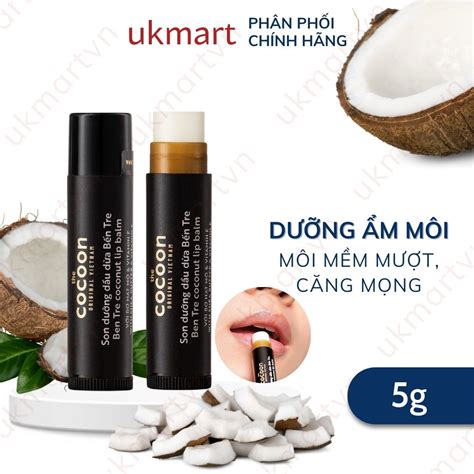 Son Dưỡng Cocoon Dầu Dừa Bến Tre Chống Thâm Môi And Khô Môi Cocoon Ben