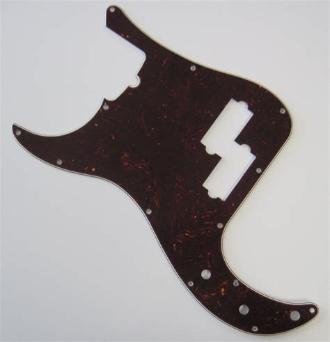 Fender Standard Precision Bass Pickguard Tortoise Left Hand