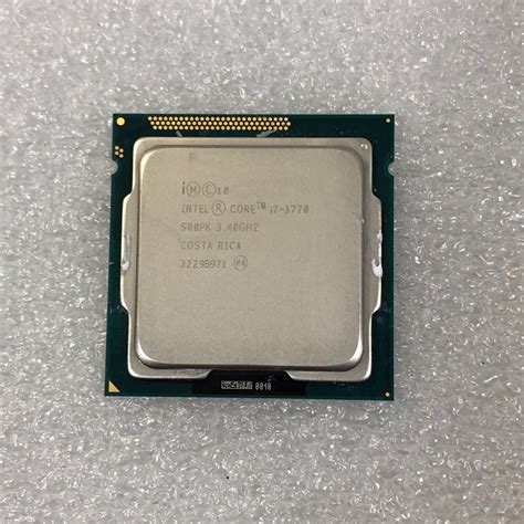 Processador Intel Core i7 3770 4 3 5 GHz CPU LGA1155 Escorrega o Preço